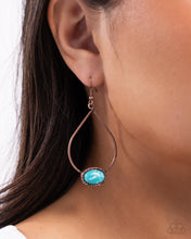 Load image into Gallery viewer, Paparazzi Accessories Sensible Stones - Copper Earrings