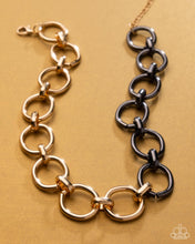 Load image into Gallery viewer, Mismatched Minuet - Gold Necklace