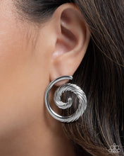 Load image into Gallery viewer, Spiral Silhouette - Silver