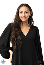 Load image into Gallery viewer, Paparazzi Accessories: GLITZY By Association - Black Earring