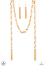 Load image into Gallery viewer, Paparazzi Accessories: SCARFed for Attention - Gold Necklace