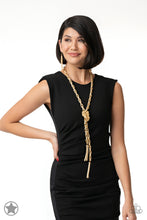 Load image into Gallery viewer, Paparazzi Accessories: SCARFed for Attention - Gold Necklace