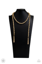 Load image into Gallery viewer, Paparazzi Accessories: SCARFed for Attention - Gold Necklace