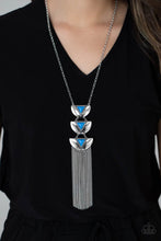 Load image into Gallery viewer, Paparazzi Accessories Gallery Expo - Blue Necklace