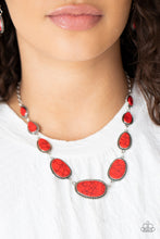 Load image into Gallery viewer, Paparazzi Accessories: Elemental Eden - Red Necklace