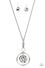 Load image into Gallery viewer, Paparazzi Accessories CORD-inated Effort - Silver Necklace