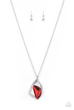 Load image into Gallery viewer, Paparazzi Accessories;Galactic Wonder - Red Necklace