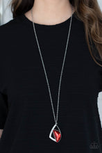 Load image into Gallery viewer, Paparazzi Accessories;Galactic Wonder - Red Necklace