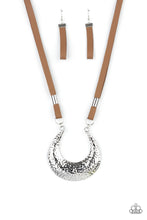 Load image into Gallery viewer, Paparazzi Accessories: Majorly Moonstruck - Brown Neclklace