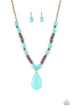 Load image into Gallery viewer, Paparazzi Accessories Blazing Saddles - Copper Necklace