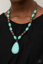 Load image into Gallery viewer, Paparazzi Accessories Blazing Saddles - Copper Necklace