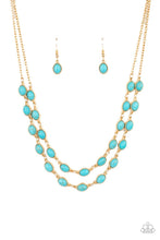 Load image into Gallery viewer, Paparazzi Accessories: Sahara Safari - Blue necklace
