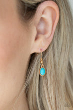 Load image into Gallery viewer, Paparazzi Accessories: Sahara Safari - Blue necklace
