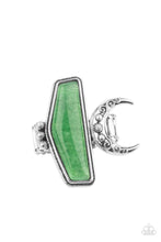 Load image into Gallery viewer, Paparazzi Accessories: Cosmic Karma - Green Ring