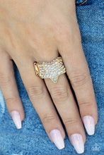 Load image into Gallery viewer, Paparazzi Accessories Here Come The Fireworks - Gold Ring
