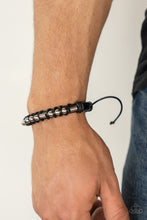 Load image into Gallery viewer, Paparazzi Accessories: Bronco Brawler - Black Bracelet