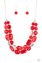 Load image into Gallery viewer, Paparazzi Accessories: Oceanic Opulence - Red Necklace