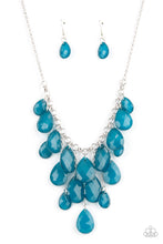 Load image into Gallery viewer, Paparazzi Accessories Front Row Flamboyance - Blue Necklace