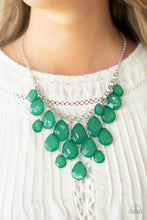 Load image into Gallery viewer, Paparazzi Accessories Front Row Flamboyance - Green Necklace