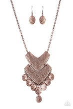 Load image into Gallery viewer, Paparazzi Accessories Keys to the ANIMAL Kingdom - Copper Necklace