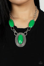 Load image into Gallery viewer, Paparazzi Accessories: Count to TENACIOUS - Green Necklace