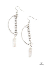 Load image into Gallery viewer, Paparazzi Accessories Yin to My Yang - White Earring