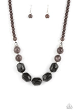 Load image into Gallery viewer, Paparazzi Accessories Ten Out of TENACIOUS - Black Necklace