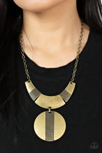 Load image into Gallery viewer, Paparazzi Accessories: Metallic Enchantress - Brass Necklace