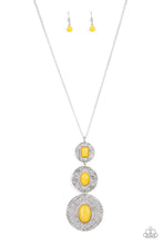 Load image into Gallery viewer, Paparazzi Accessories: Talisman Trendsetter - Yellow Necklace