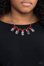 Load image into Gallery viewer, Paparazzi Accessories Celestial Royal - Red Necklace