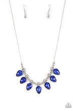 Load image into Gallery viewer, Paparazzi Accessories: Crown Jewel Couture - Blue Necklace