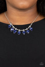 Load image into Gallery viewer, Paparazzi Accessories: Crown Jewel Couture - Blue Necklace