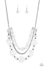 Load image into Gallery viewer, Paparazzi Accessories: Oceanside Service - White Necklace