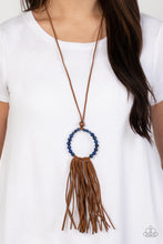 Load image into Gallery viewer, Paparazzi Accessories: Namaste Mama - Blue Necklace