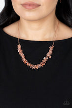 Load image into Gallery viewer, Paparazzi Accessories: Fearlessly Floral - Copper Necklace