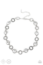 Load image into Gallery viewer, Paparazzi Accessories Rhinestone Rollout - White Choker