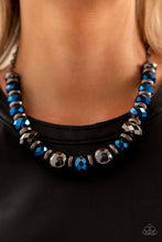 Load image into Gallery viewer, Paparazzi Accessories: Interstellar Influencer - Blue Necklace