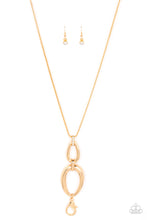 Load image into Gallery viewer, Paparazzi Accessories: Elegantly Entrancing - Gold Necklace