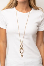 Load image into Gallery viewer, Paparazzi Accessories: Elegantly Entrancing - Gold Necklace