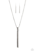 Load image into Gallery viewer, Paparazzi Accessories: Metallic MESH-Up - Silver Necklace