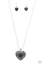 Load image into Gallery viewer, Paparazzi Accessories: Wholeheartedly Whimsical - Black Necklace