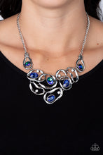 Load image into Gallery viewer, Paparazzi Accessories: Warp Speed - Blue Necklace