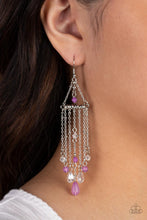 Load image into Gallery viewer, Paparazzi Accessories: Marina Breeze - Purple Earring