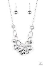Load image into Gallery viewer, Paparazzi Accessories: Rhinestone River - Silver Neclace