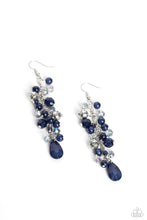 Load image into Gallery viewer, Paparazzi Accessories: Cheeky Cascade - Blue Earring