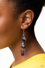 Load image into Gallery viewer, Paparazzi Accessories: Cheeky Cascade - Blue Earring