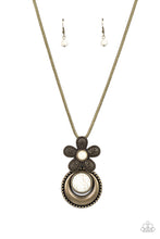 Load image into Gallery viewer, Paparazzi Accessories: Bohemian Blossom - Brass Necklace