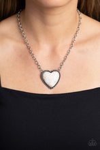 Load image into Gallery viewer, Paparazzi Accessories: Authentic Admirer - White Necklace