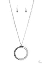 Load image into Gallery viewer, Paparazzi Accessories: Encrusted Elegance - Silver Necklace