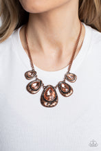 Load image into Gallery viewer, Paparazzi Accessories: Formally Forged - Copper Necklace